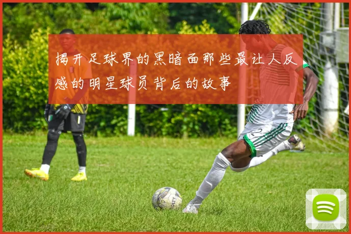 揭开足球界的黑暗面那些最让人反感的明星球员背后的故事
