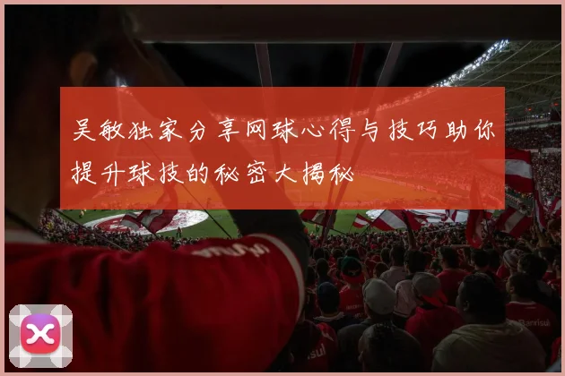吴敏独家分享网球心得与技巧助你提升球技的秘密大揭秘