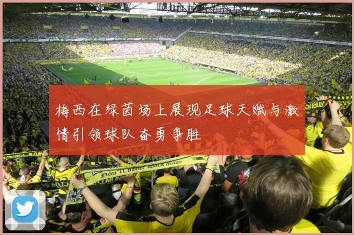 梅西在绿茵场上展现足球天赋与激情引领球队奋勇争胜